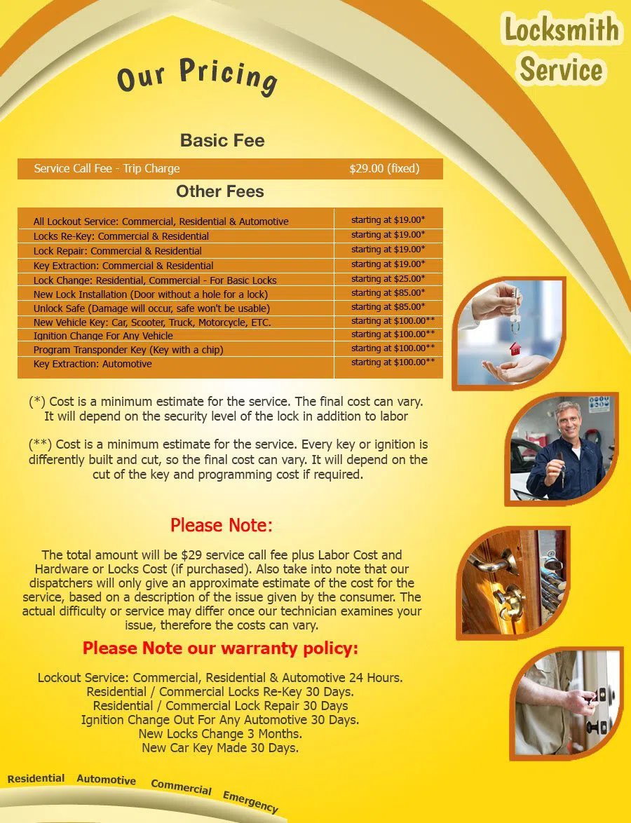 Village Locksmith Store St Petersburg, FL 727-322-4085